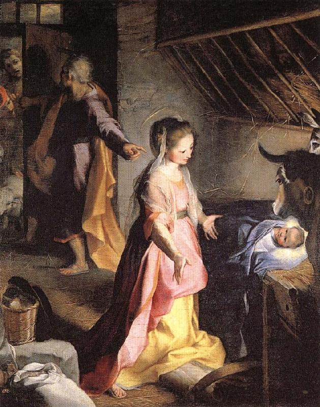 Federico Barocci The Nativity Norge oil painting art